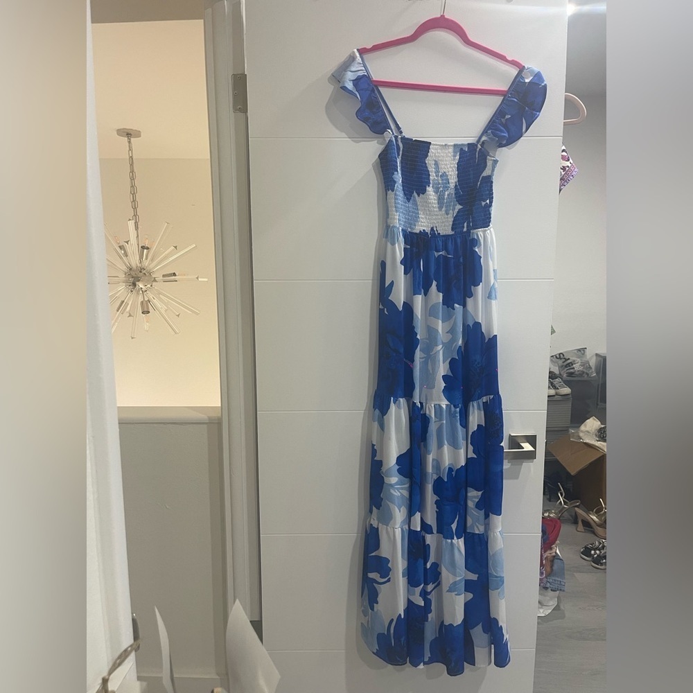Flying TomatoeSummer dress size S New No Tags Off the shoulder - Picture 1 of 7